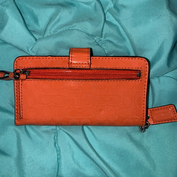 Coach Orange Wallet - Picture 3 of 3